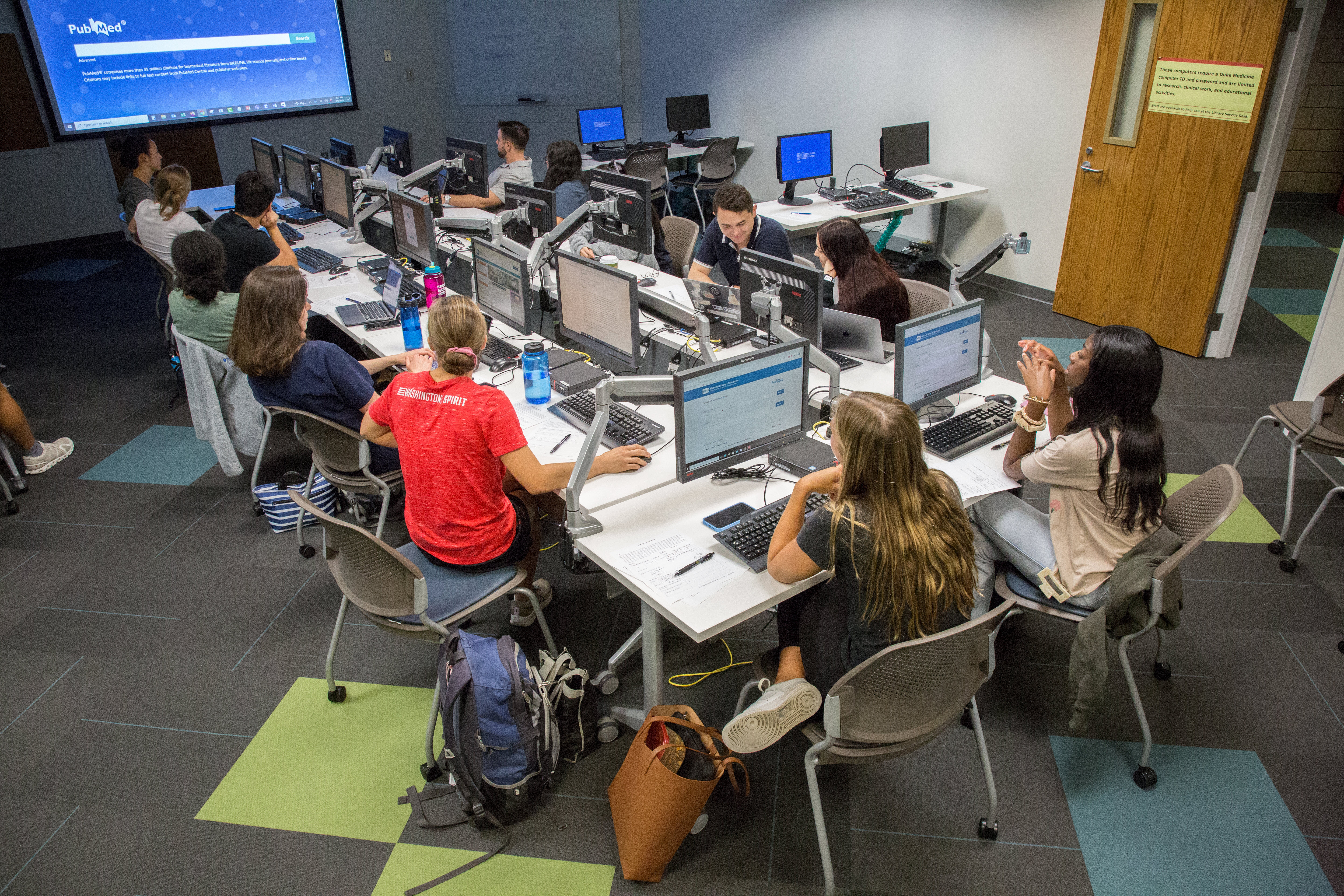 Medical Library Computer Classroom