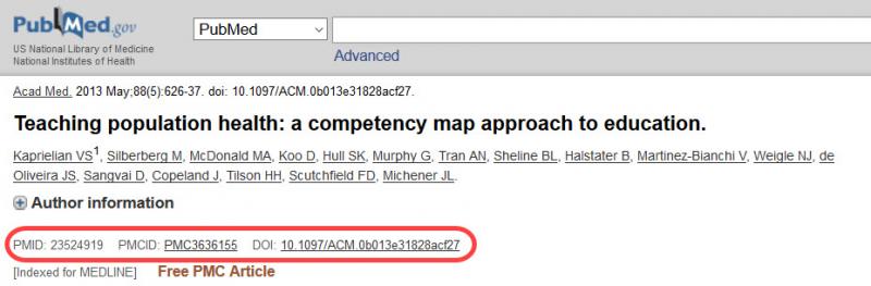 PubMed Article