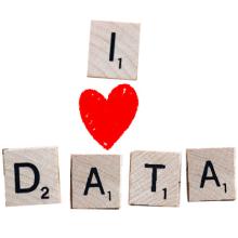 I love data