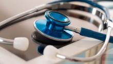 stethoscope and mobile tablet