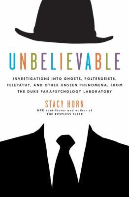 Unbelievable book cover